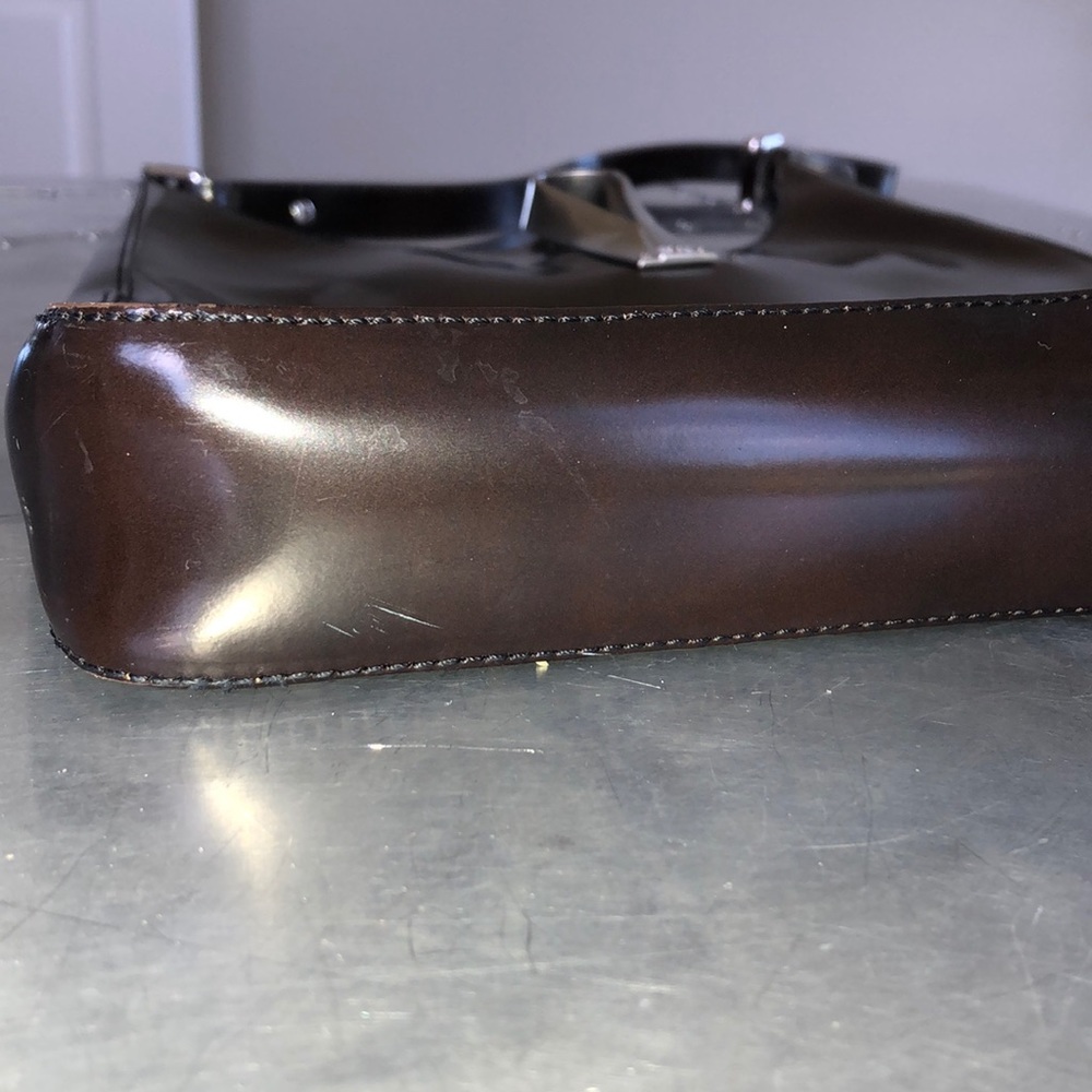 Kenzo Brown Leather Drop Shoulder Bag - Picture 4 of 11